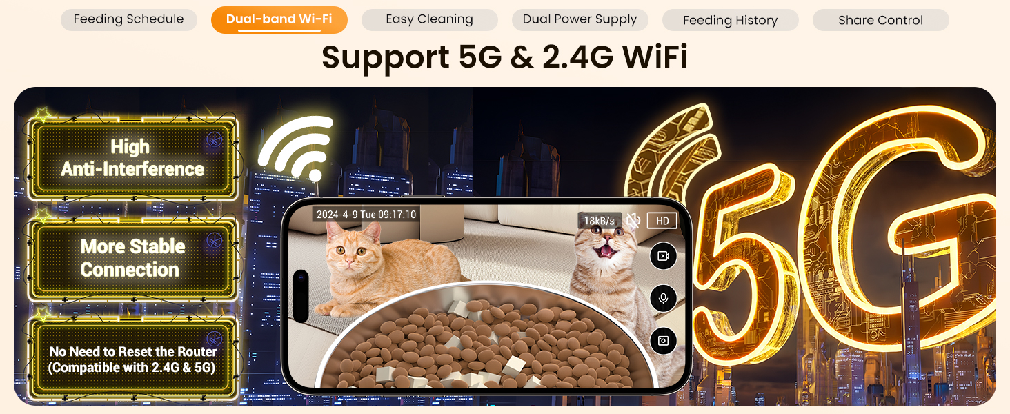 automatic cat feeder
