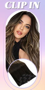 clip in hair extensions