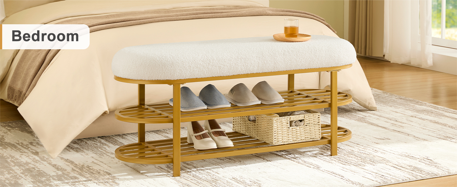 Shoe Storage Bench for bedroom