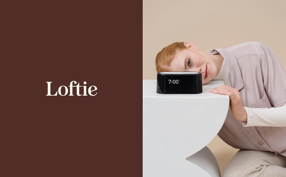 Loftie Alarm Clock Bluetooth with Speaker for Custom