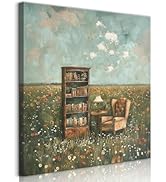 LSXARTQQ Vintage Book Nook Wall Art