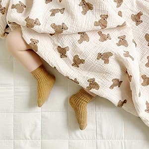 baby minky blanket Bear blanket for gilrs boys cotton muslin newborn blanket receiving blanket