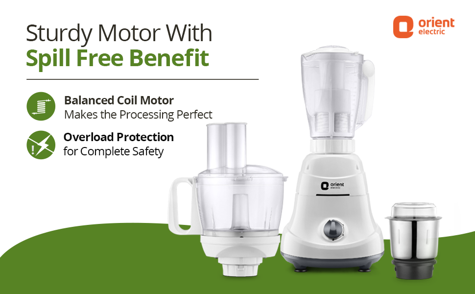 Buy Orient Electric Chefspecial Kitchen Genie 750W Mixers Grinder