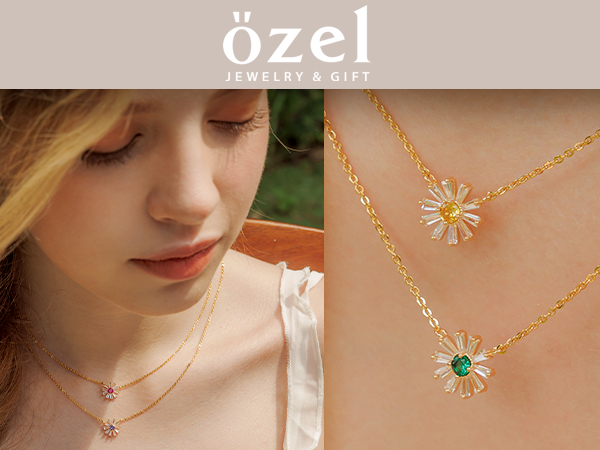 ★daisy★♡14kgf 14K Yellow Gold Daisy Stud