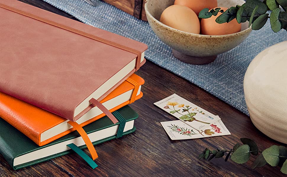 Amazon.com : Beechmore Books Weekly Planner - A5, Green | Premium 2024 Diary | Hardcover Journal with Vegan Leather, Thick 120gsm Paper | With Year & Month View, Goal Setting, Appointments Planning, Gift Box : Office Products