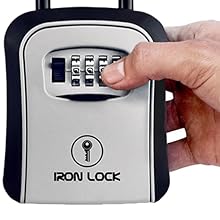 lock box set password with finger