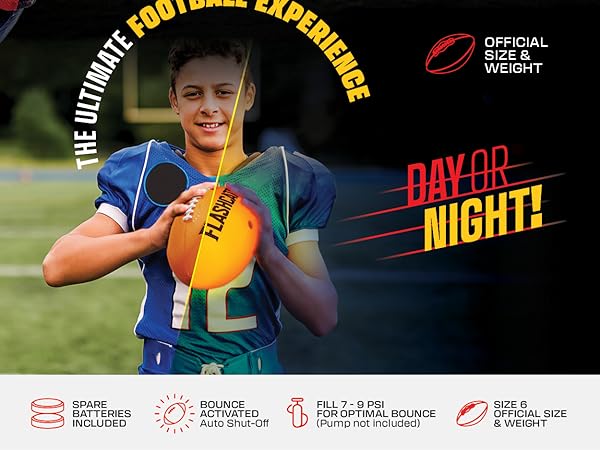 Enjoy your top quality foot ball day or night