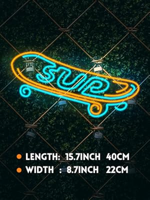 skateboard neon