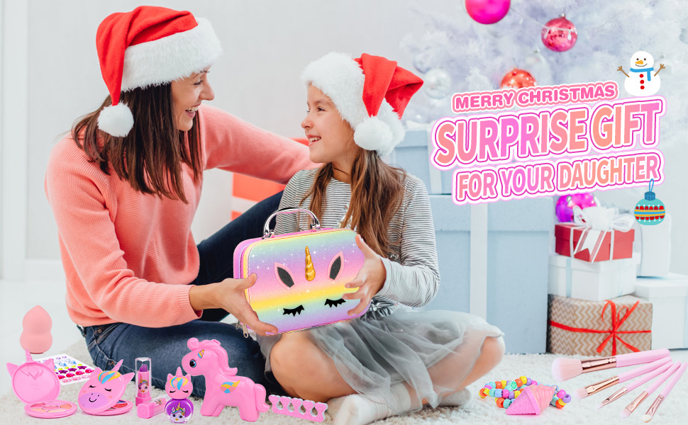 Christmas gifts to the girl