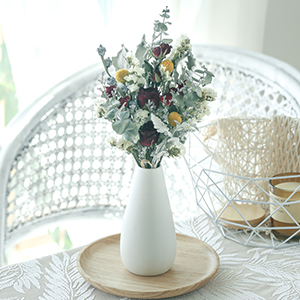 花瓶 陶器 白 花瓶 おしゃれ 花瓶 一輪挿し