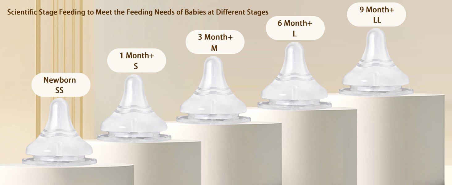 nipples for baby bottles