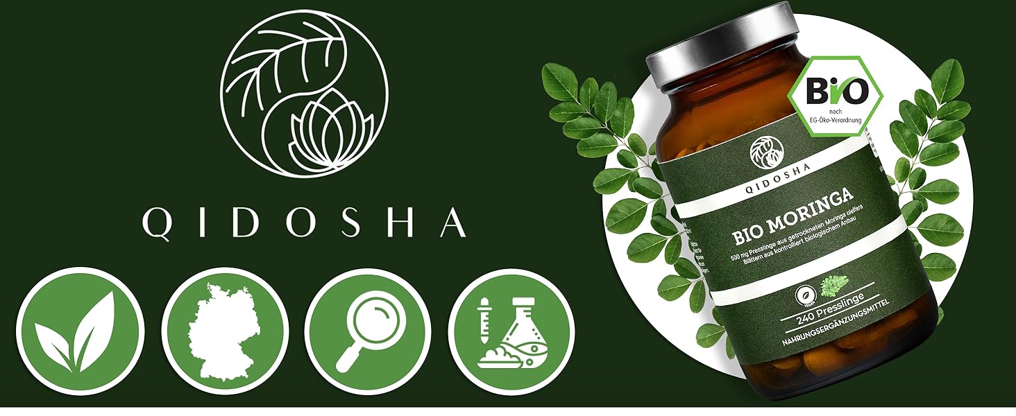 Bio Moringa Presslinge