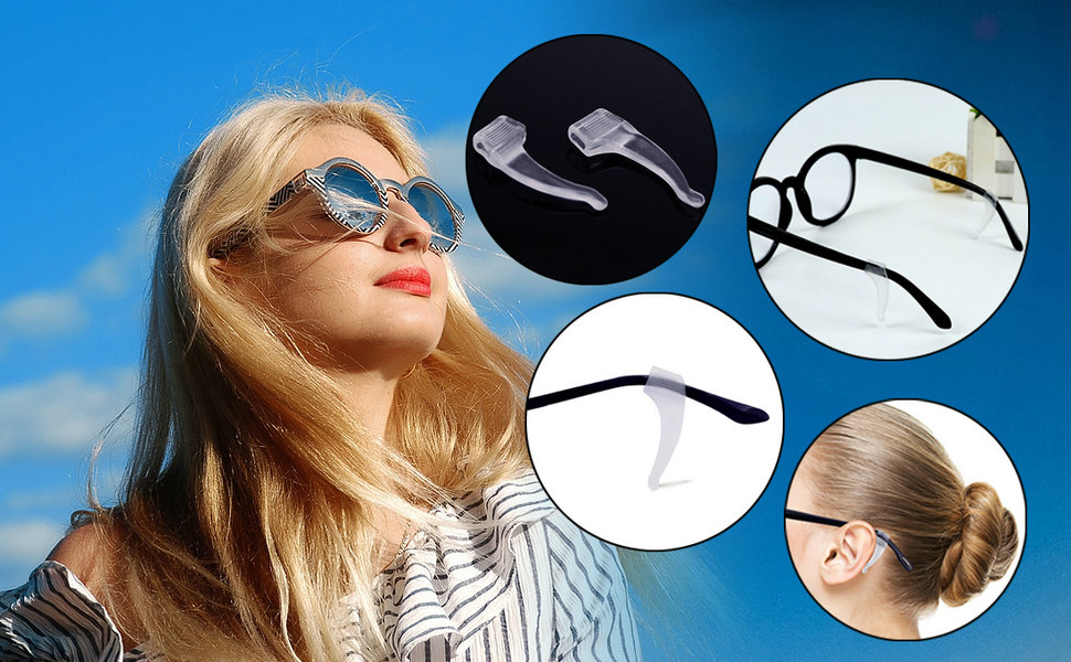 Anti-Slip Eyeglass Ear Grips Hook