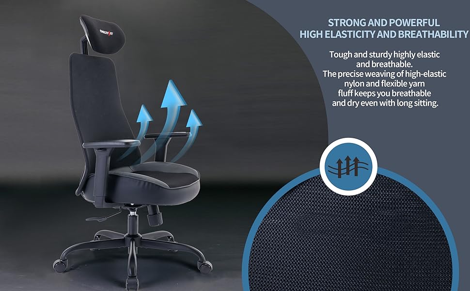 Ergonomic Gaming Chair Big and Tall Computer Chair with 3D