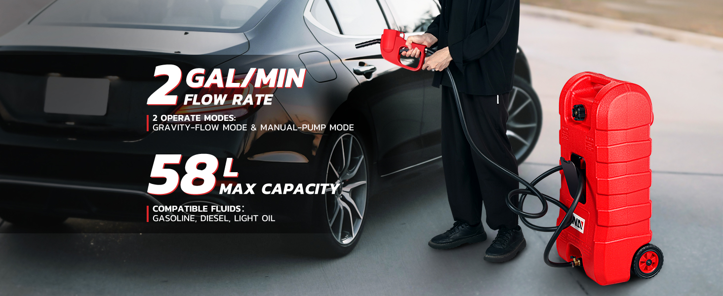 58L Portable Fuel Caddy