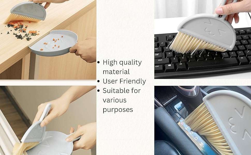 free mini dustpan and brush set sets high quality suitable for various purposes car kitchen edges