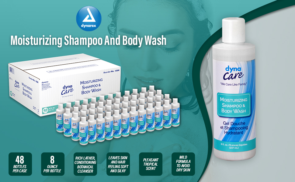Amazon.com : Dynarex Shampoo and Body Wash - Unisex