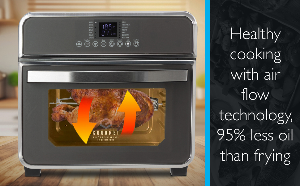 gourmet 15L air fryer
