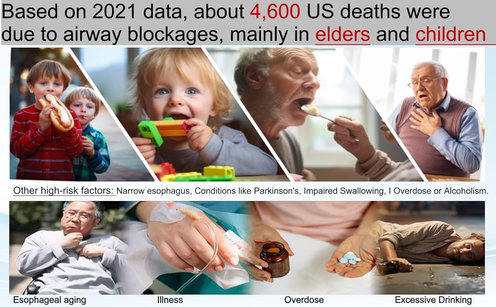 Everyone face the risk of choking