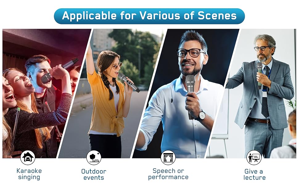 Wireless Microphone Features