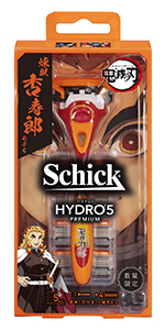 Schick(シック) 鬼滅の刃 煉獄杏寿郎 モデル ハイドロ5 Amazon.co.jp: Schick(シック) 鬼滅の刃 煉獄杏寿郎 モデル
