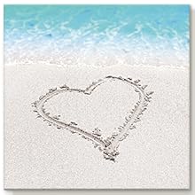 4 Pieces Wall Art Canvas Prints Modern Wall Artwork Framed for Bathroom Office Decor - 30 x 30 CM