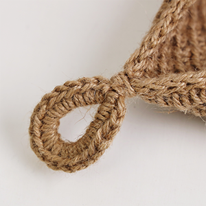 Hanging Fruit Basket Set of 3, Boho Wall Hanging Storage Jute Basket for Organizing & Decor, Handmade Teardrop Hammock Holder for Onion Fruit Vegetable in Home & Restaurant Kitchen with Hooks 14 1