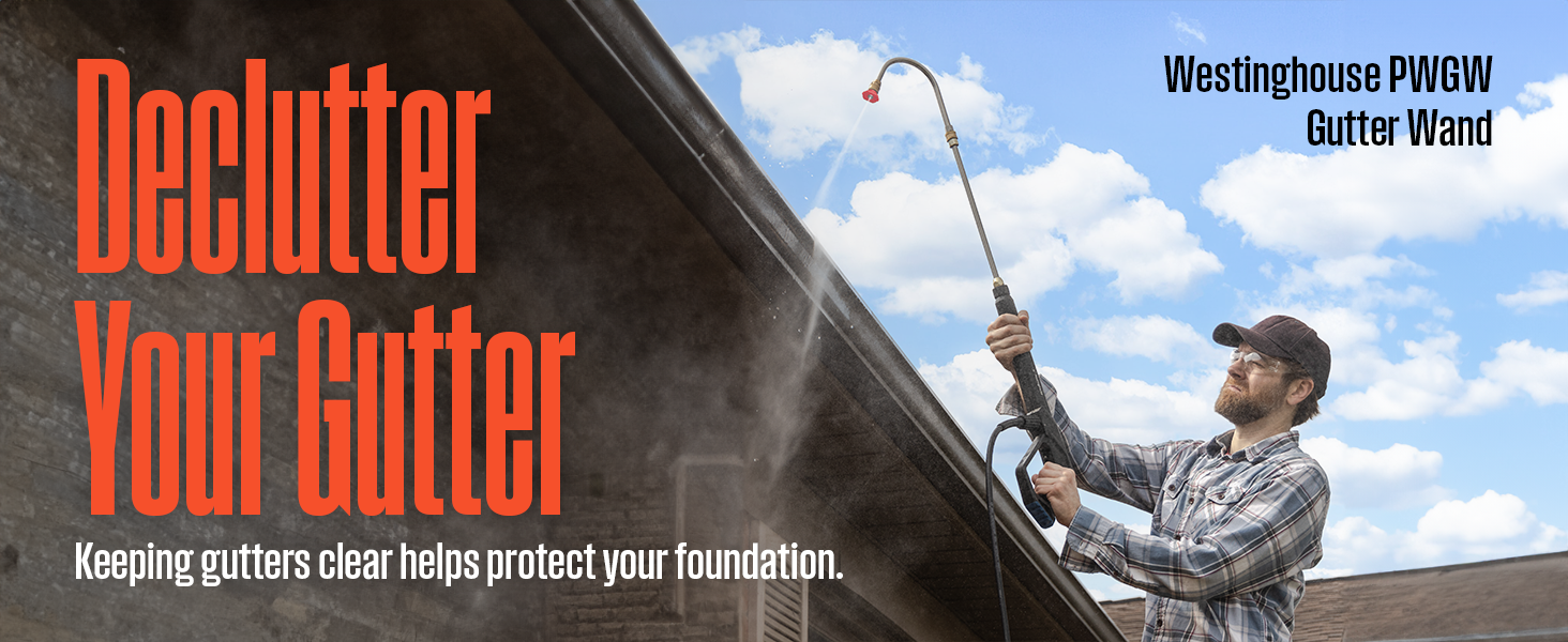 Westinghouse Pressure washer, Gutter wand, pressure washer accessories