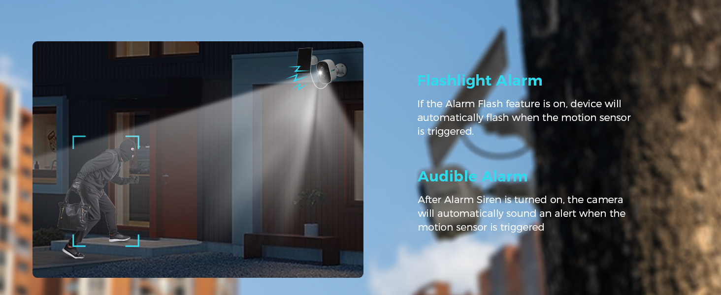Audible Flashlight Alarm