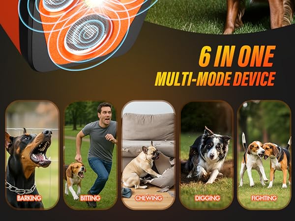dog bark deterrent device