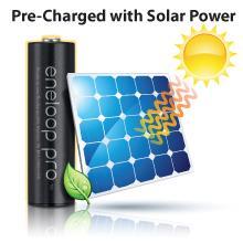 Pilas AA y AAA de eneloop pro