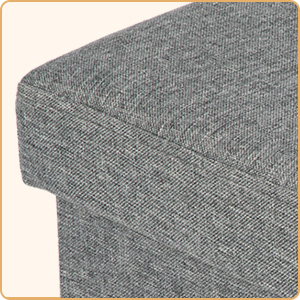 ottoman with storage for living room bedroom