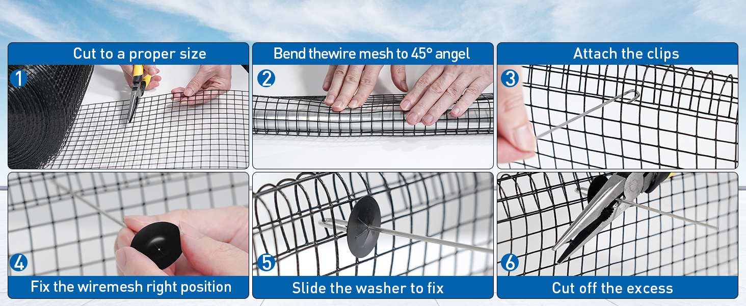 Solar Panel Bird Guard