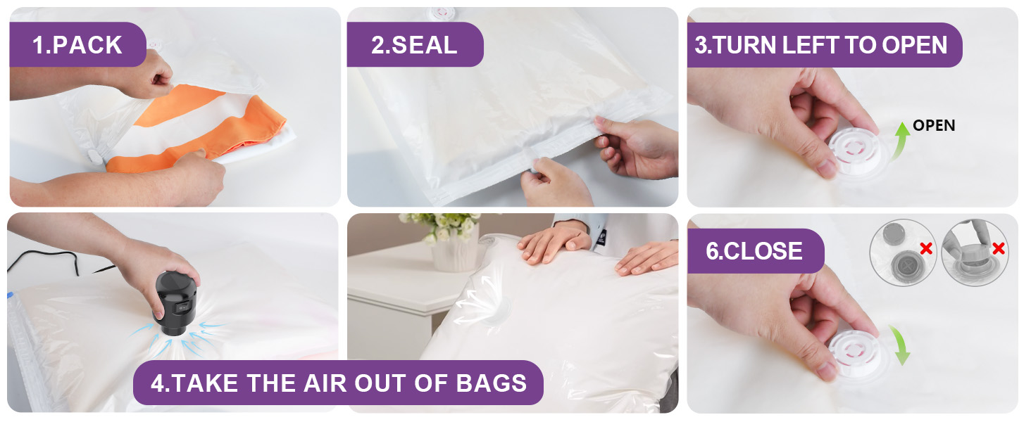 Vacuum Seal Bags for Clothing