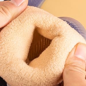 Baby Fleece First Walking Shoes with Soft Rubber Sole