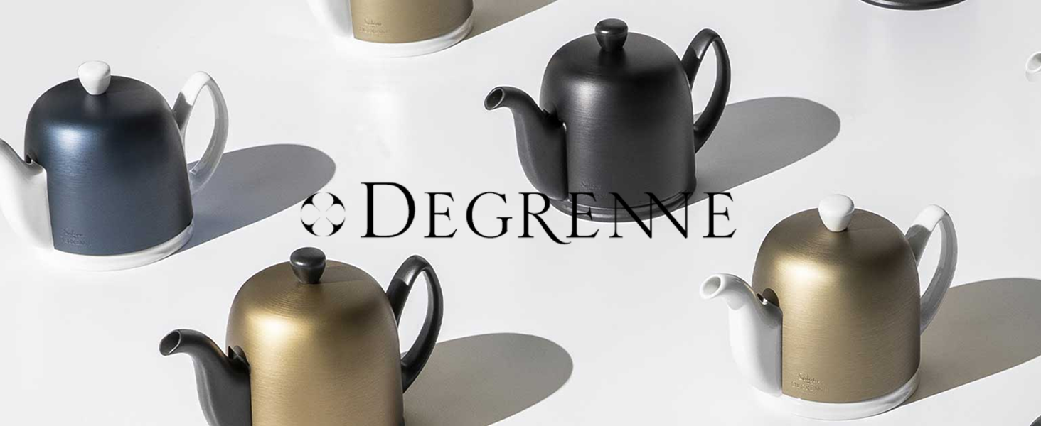 Degrenne Logo Banner Tea Pots