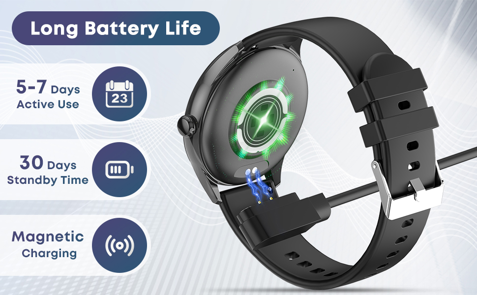 smartwatch with long-lasting battery