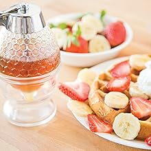 honey jars with dipper honey jars honey jar with dipper and lid honey bottles glass honey jar with