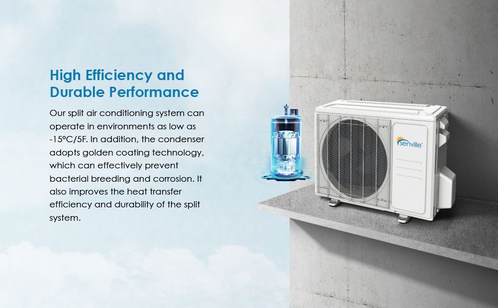 Efficient Mini Split Air Conditioner Heat Pump