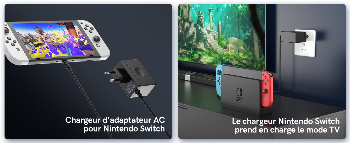 une Nintendo Switch et une Nintendo Switch.