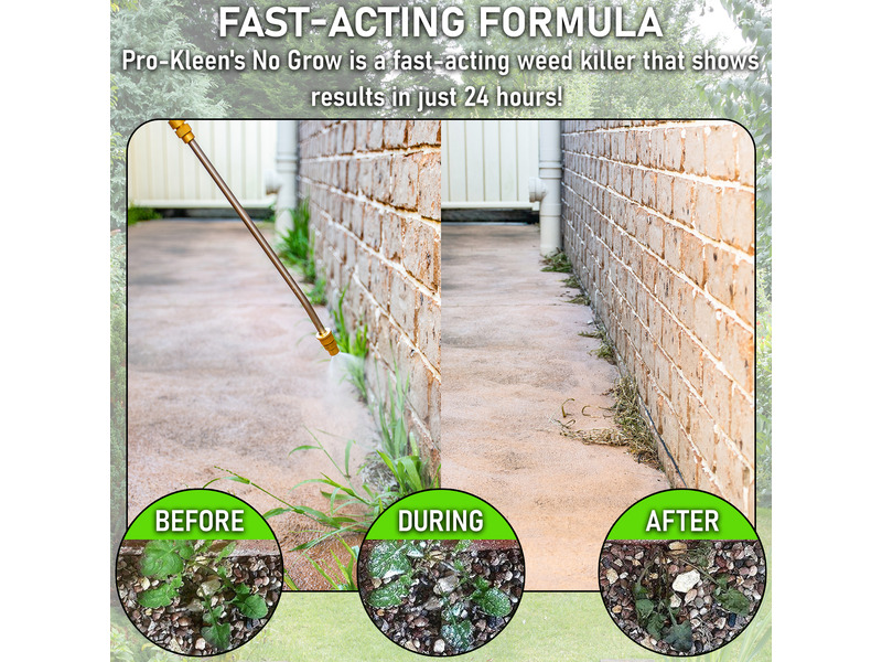 ProKleen NOGrow Weed Killer 10L, See Results In Hours, Double Strength