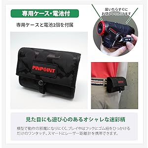 PINPOINT Professional LINEAR―1 ゴルフ用距離計 ゴルフ用レーザー距離計 PINPOINT Professional LINEAR-1 ピン