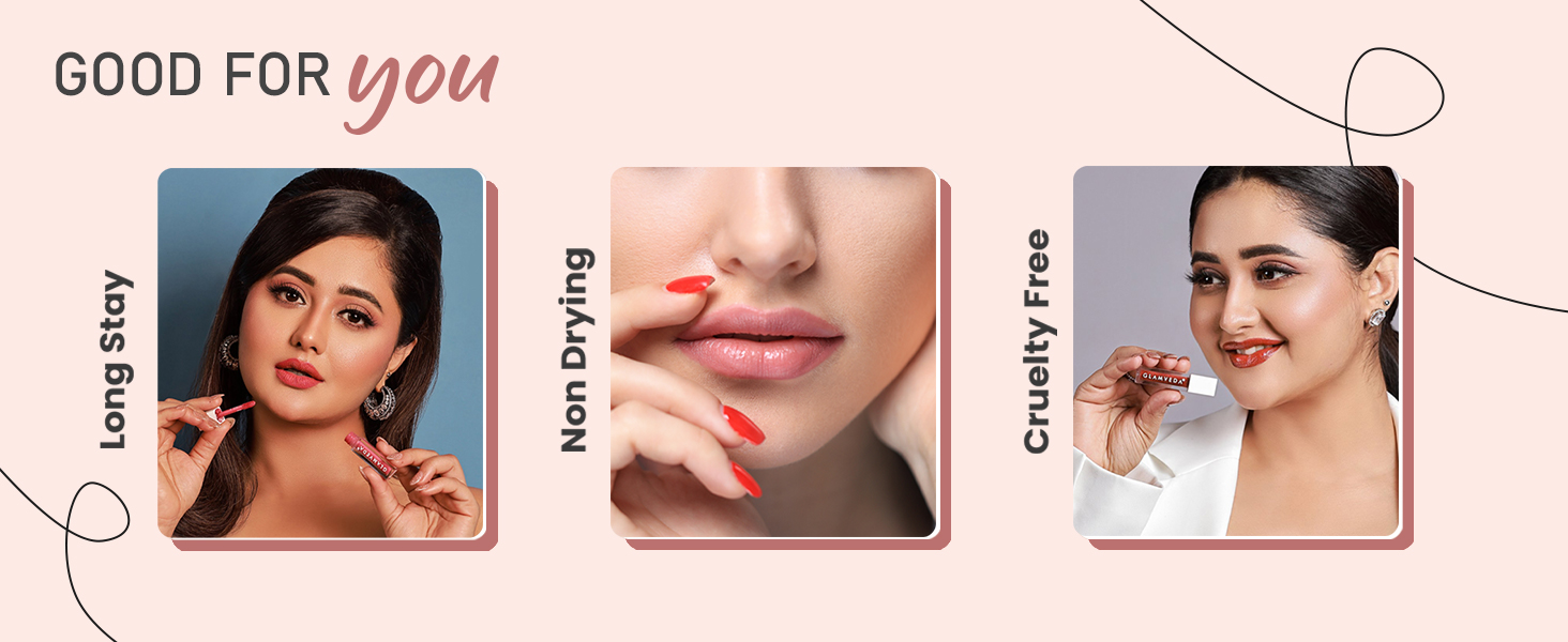 Glamveda X Rashami Desai Mini Liquid Lipstick