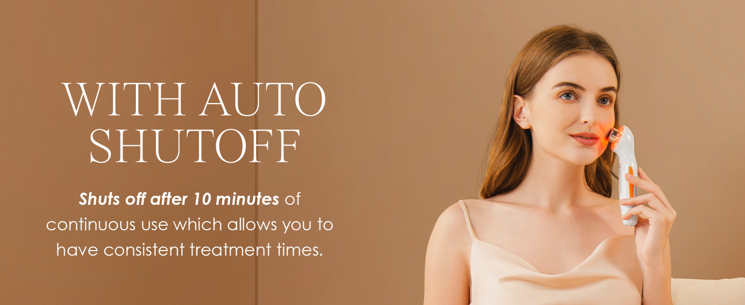 vibrations LED light therapy anti-blemish anti-aging reduce wrinkles collagen boost tightens