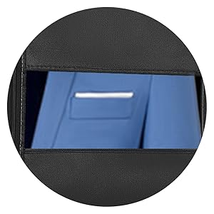   Clear Window Coats bag for storage with clear PVC window 