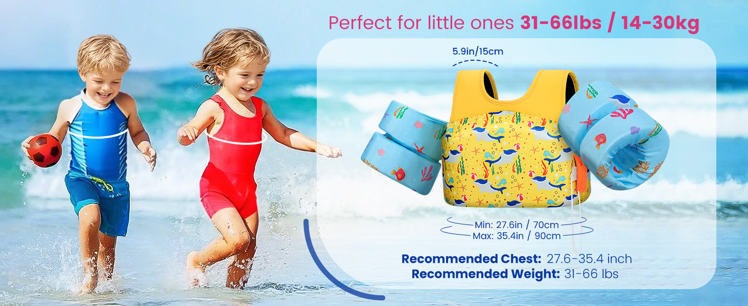 toddler floatie kids