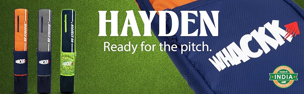 Cricket Bat Cover Polyester Material, Premium Full Size Cover for Wooden and Plastic Bats