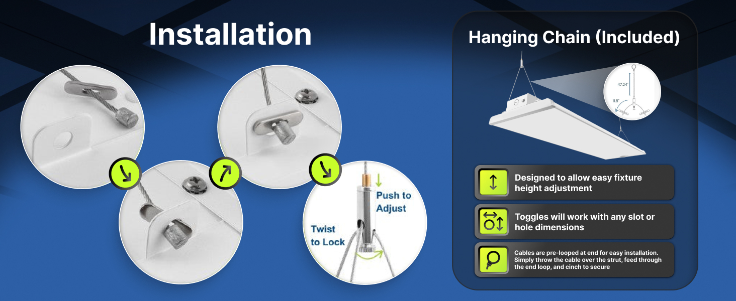 Konlite ALTA High Bay LED Hanging Light