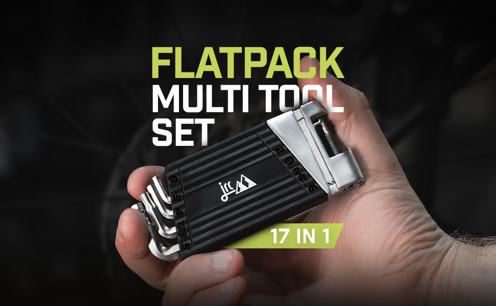 JRC Components Bike Tools Compact Cycling Multitools Set