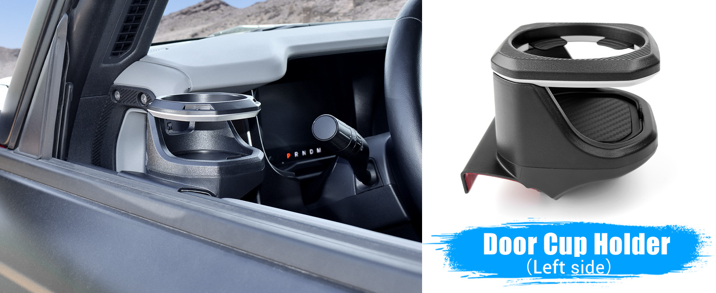 Ford Bronco cup holder